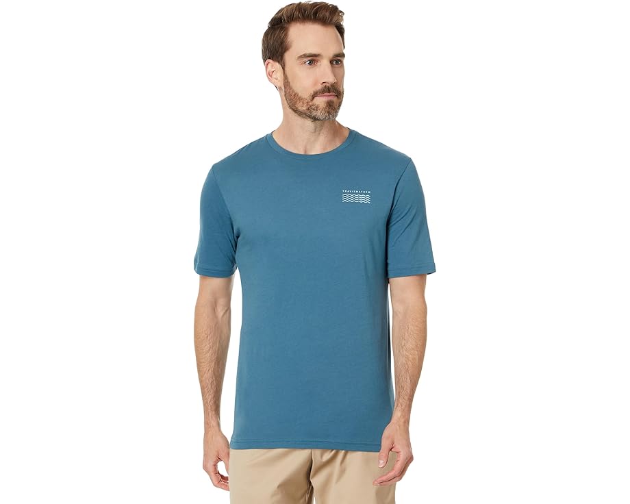 トラヴィスマシュー メンズ 【 TRAVISMATHEW BEST BEHAVIOR / DARK TEAL 】 メンズファッション トップス Tシャツ カットソー