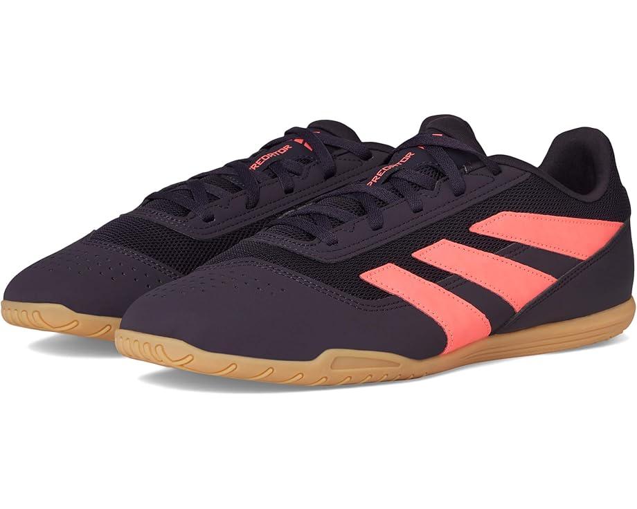 アディダス プレデター 野球クラブ 蹴球 クリーツ スパイク 黒いこと 黒いこと ターボ スニーカー メンズ 【 ADIDAS PREDATOR CLUB IN SALA SOCCER CLEATS / AURORA BLACK TURBO GUM 】
