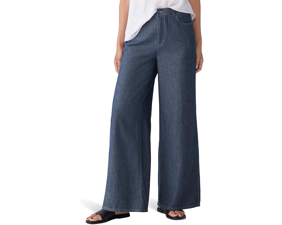 アイリーンフィッシャー ジーンズ デニム レディース 【 EILEEN FISHER WIDE FULL-LENGTH JEANS / DENIM 】 レディースファッション ボトムス パンツ｜スニケス