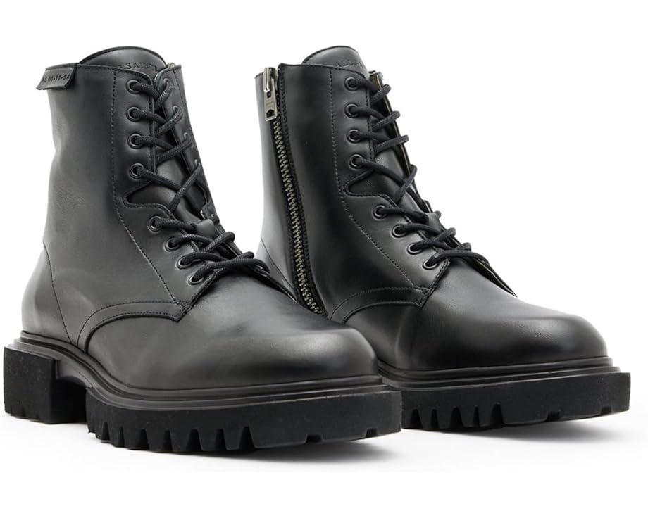 オールセインツ ブーツ 黒いこと 黒いこと メンズ 【 ALLSAINTS VAUGHAN BOOTS / BLACK 】