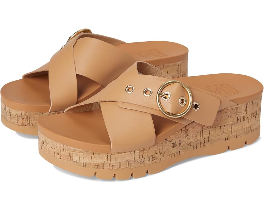 リーフ ナチュラル レディース 【 REEF VISTA HIGHER GIA / NATURAL CORK 】 パンプス｜スニケス