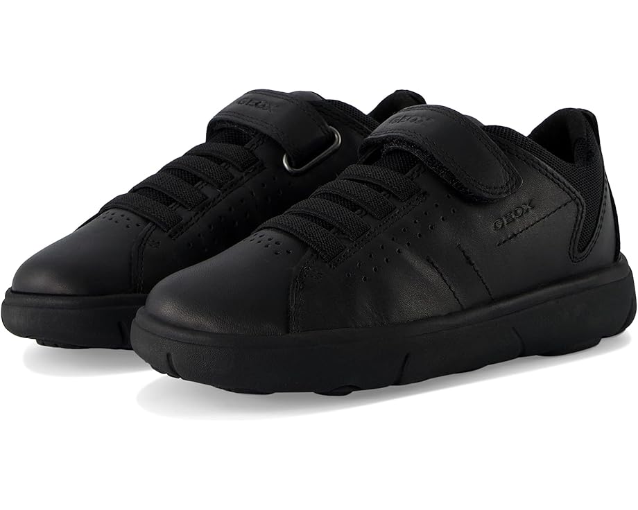 ジェオックス 黒色 ブラック ジュニア キッズ 【 GEOX KIDS NEBCUP BOY 2 / BLACK 】 ベビー マタニティ スニーカー