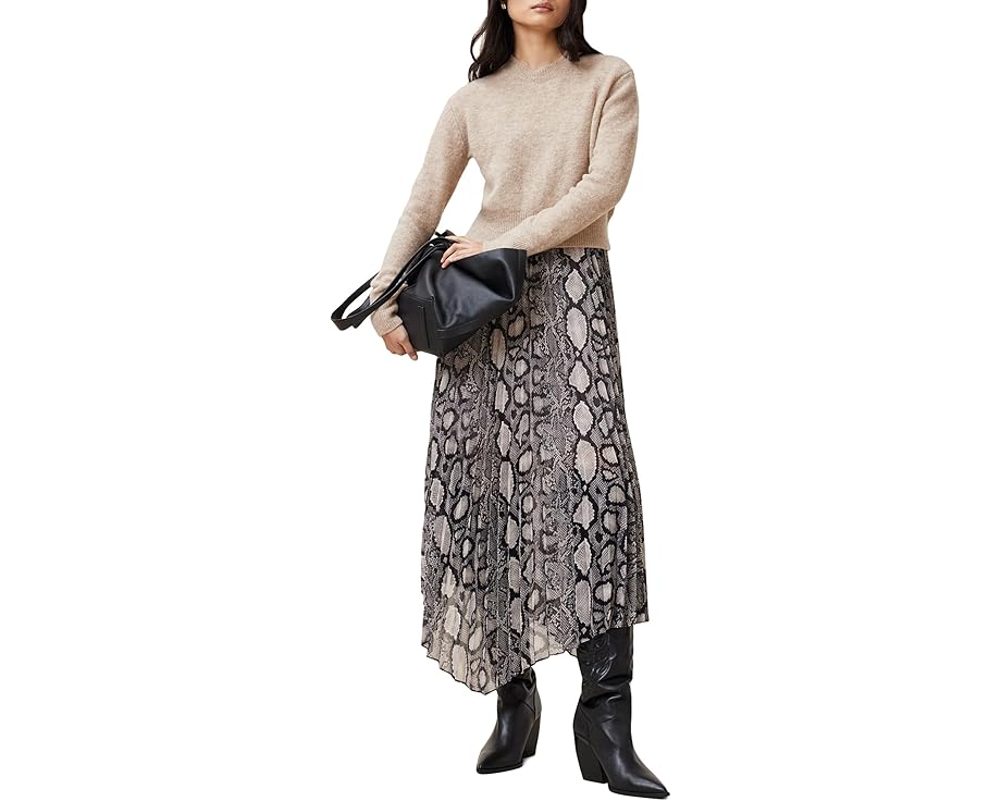 オールセインツ ドレス フローレス 白色 ホワイト レディース 【 ALLSAINTS DONATELLA DRESS / FLOW ECRU WHITE 】 レディースファッション