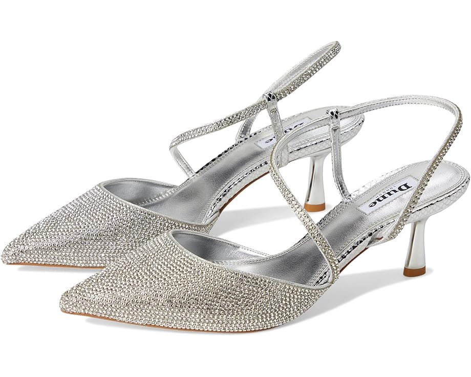 デューンロンドン 銀色 シルバー レディース 【 DUNE LONDON COMPETITIVE / SILVER SYNTHETIC 】 パンプス