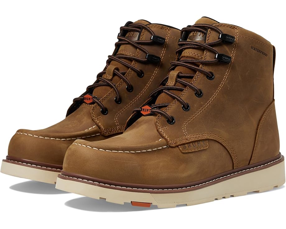 茶色 ブラウン メンズ 【 BRUNT THE MARIN UNLINED COMP TOE / BROWN 】 ブーツ