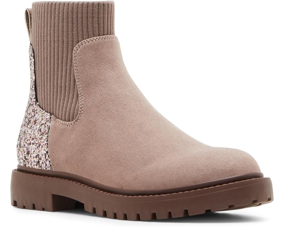 スティーブマデン スティーブマッデン ジュニア キッズ 【 STEVE MADDEN KIDS LILYANA / TAUPE GLITTER 】 ベビー マタニティ ブーツ 13,425円
