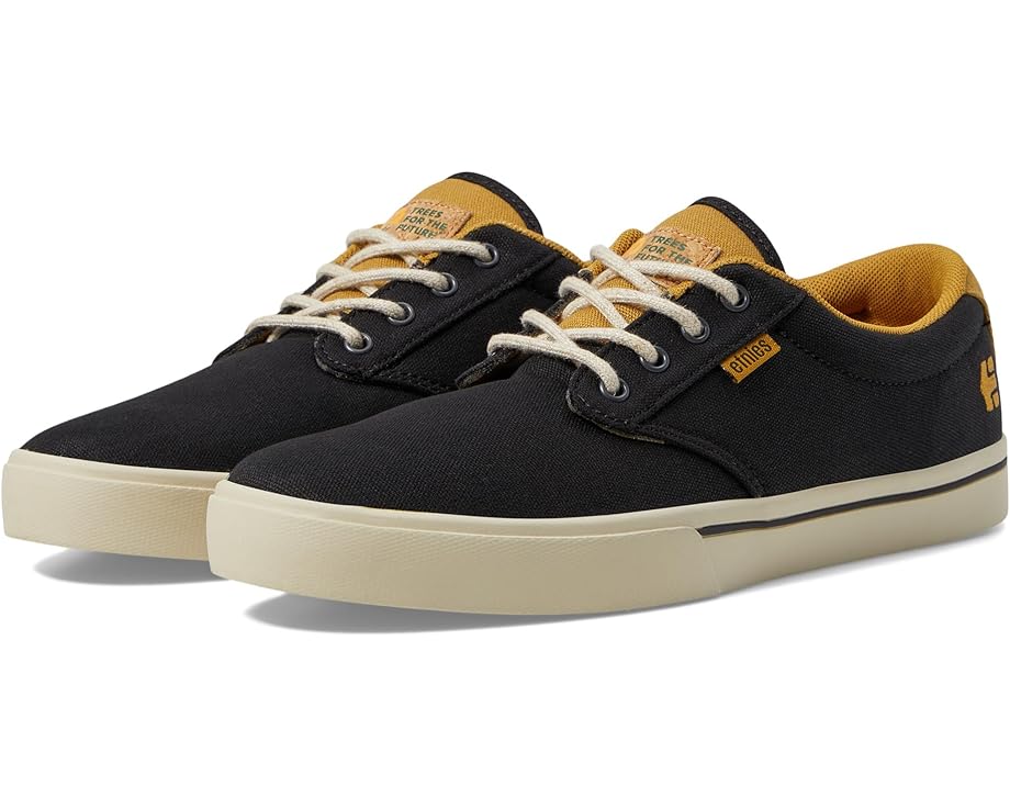 エトニーズ 黒色 ブラック 茶色 ブラウン スニーカー メンズ 【 ETNIES JAMESON 2 ECO X TFTF / BLACK BROWN 】