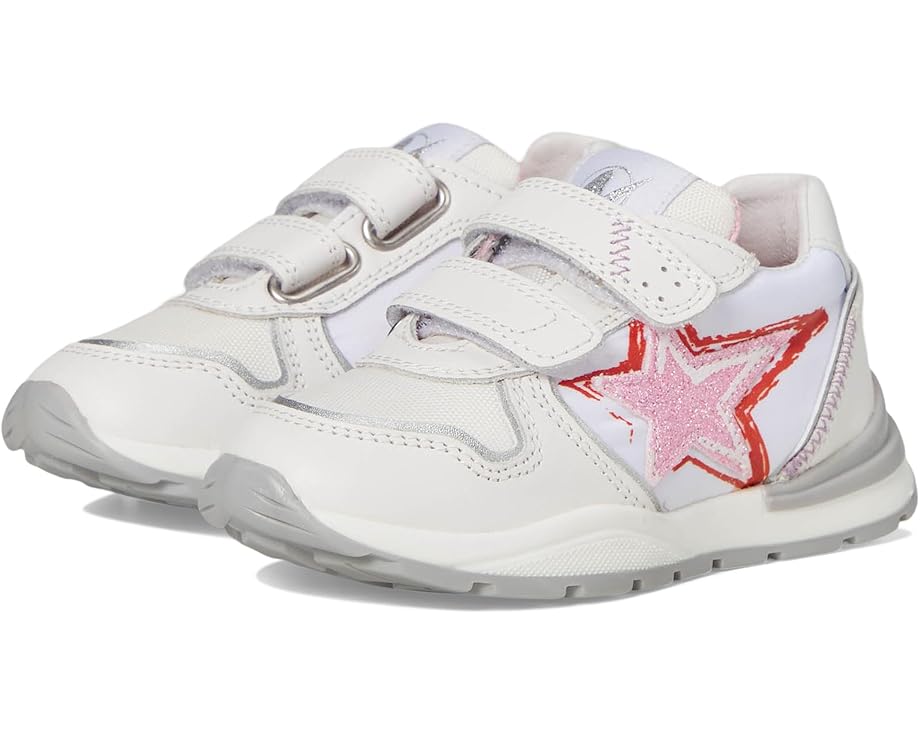 ナチュリーノ 白色 ホワイト 銀色 シルバー ジュニア キッズ 【 NATURINO ROY VL / WHITE SILVER 】 ベビー マタニティ スニーカー