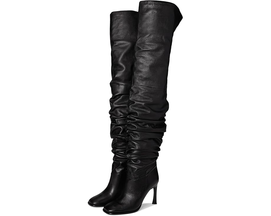 マイケルマイケルコース ブーツ 黒色 ブラック レディース 【 MICHAEL MICHAEL KORS KELSEA SLOUCHY BOOTS / BLACK 】