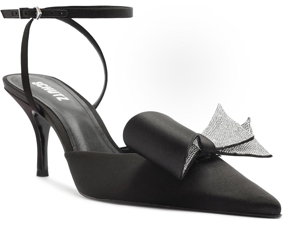 シュッツ 黒色 ブラック レディース 【 SCHUTZ KIRSTEN / BLACK 】 パンプス