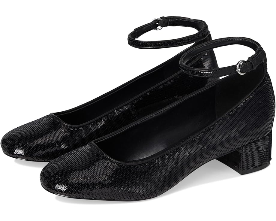 マークフィッシャー エルティーディー 黒色 ブラック レディース 【 MARC FISHER LTD PARRI / BLACK SEQUIN 】 パンプス