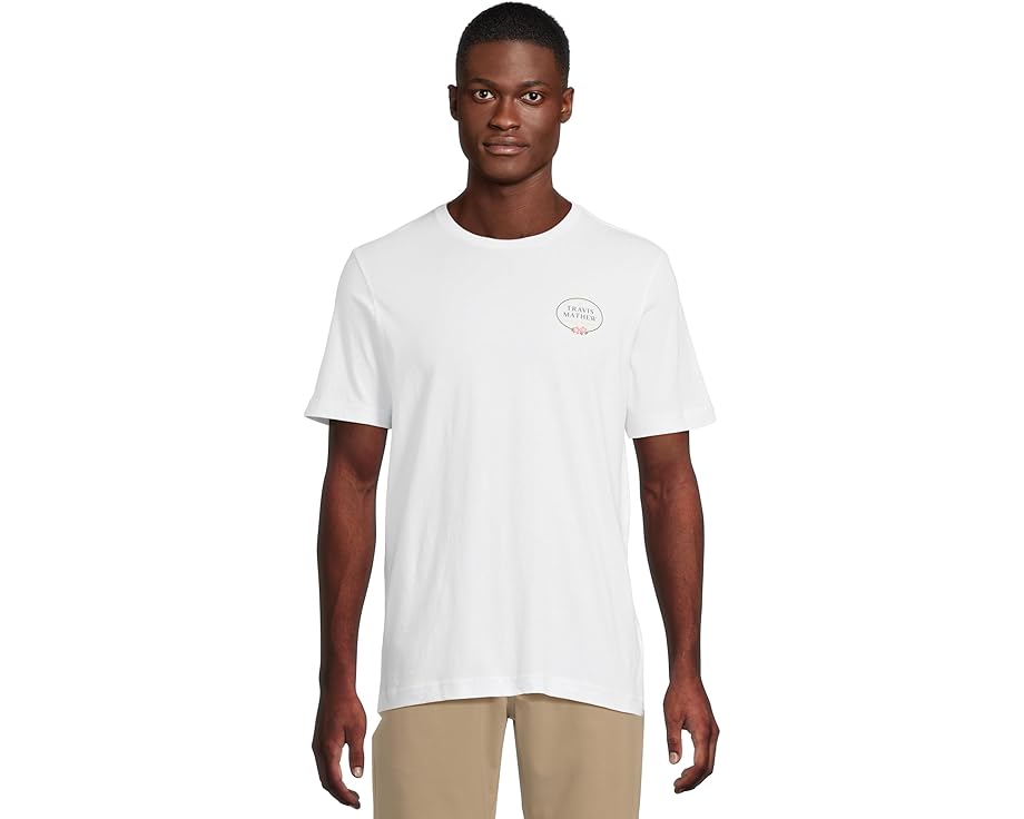 トラヴィスマシュー ウェッジ 白色 ホワイト メンズ 【 TRAVISMATHEW WEDGE PLAY / WHITE 】 メンズファッション トップス Tシャツ カットソー