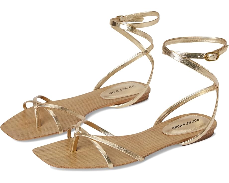 ベロニカ アレグラ ゴールド レザー レディース 【 VERONICA BEARD ALLEGRA / PALE GOLD LEATHER 】 サンダル｜スニケス 48,780円
