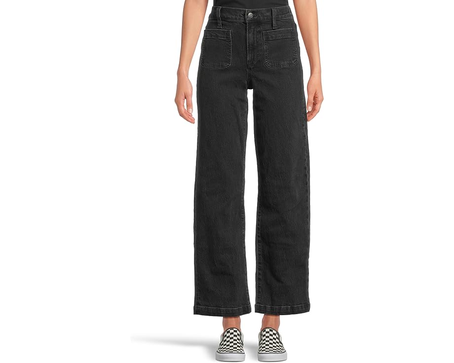 メイドウェル 黒いこと 黒いこと レディース 【 MADEWELL EMMETT PATCH POCKET IN BLACK / CAMARILLO WASH 】 ブーツ