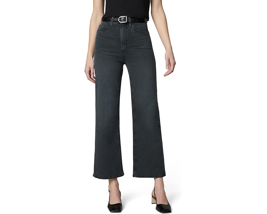 ジョーズ ジーンズ ジーンズ ハイ ライズ 黒色 ブラック JOE'S レディース 【 JOE'S JEANS THE MIA HIGH RISE WIDE LEG ANKLE / BLACK CAT 】 ブーツ