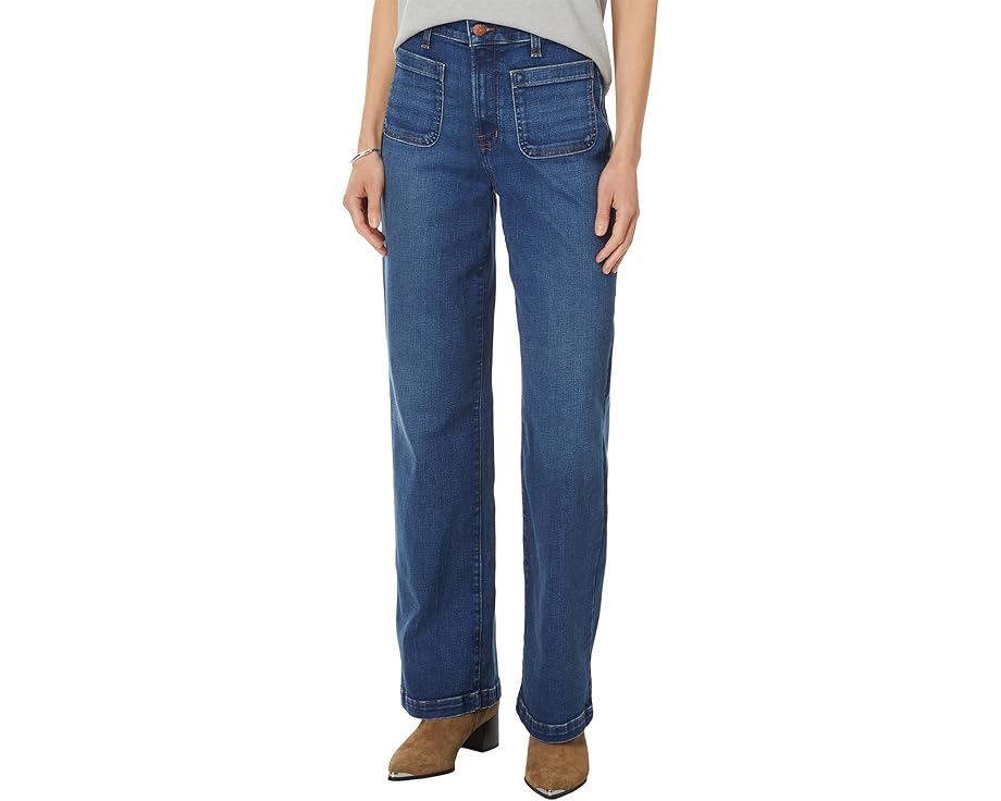 メイドウェル ビンテージ ヴィンテージ レディース 【 MADEWELL PEREFECT VINTAGE WIDE WITH PATCH POCKET IN ALLENTOWN WASH / ALLENTOWN WASH 】 ブーツ