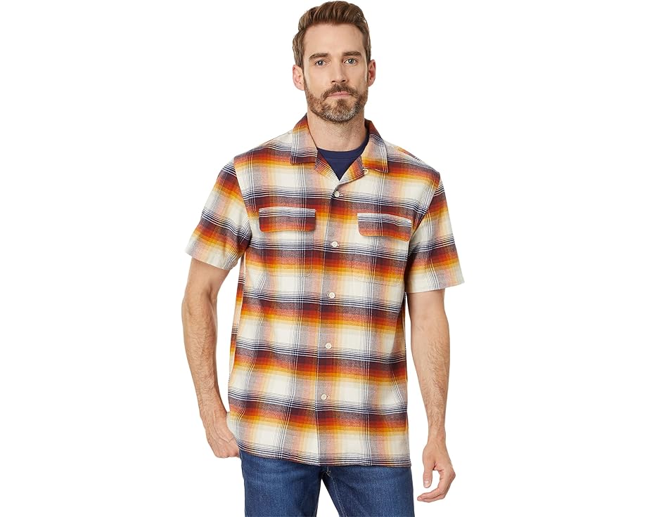 ペンドルトン スリーブ 半袖 メンズ 【 PENDLETON BAJA BOARD SHIRT SHORT SLEEVE / SUNSET MULTI PLAID 】 メンズファッション トップス Tシャツ カットソー｜スニケス