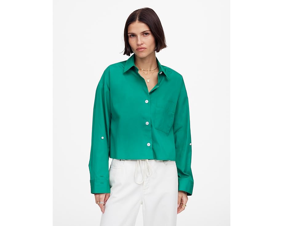 メイドウェル 緑 グリーン レディース 【 MADEWELL ALICE SHIRT / VERDANT GREEN 】 レディースファッション トップス Tシャツ カットソー