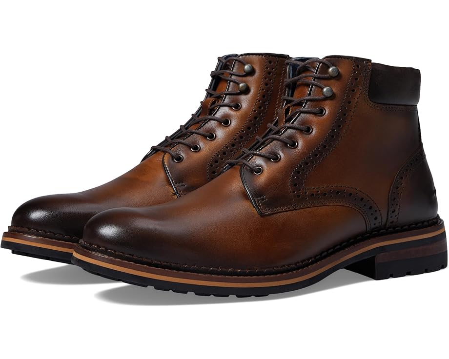 ジョンストンアンドマーフィー ブーツ & メンズ 【 JOHNSTON & MURPHY CONNELLY PLAIN TOE BOOT / TAN FULL GRAIN 】｜スニケス