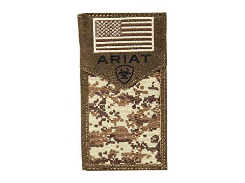 アリアト スパイク Ariat キッズ Sport Patriot Rodeo Wallet パーカー Medium Brown バッグ 送料無料 スニーカーケース 店ファッションブランド カジュアル ファッション バッグ