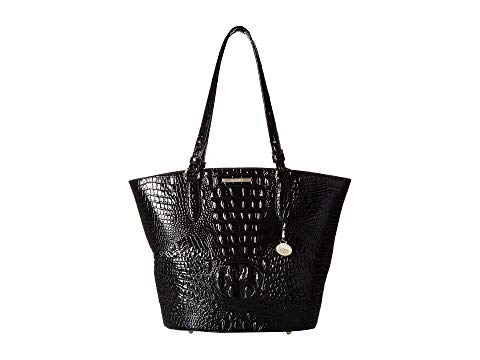 店ファッションブランド 送料無料 スニーカーケース Black ファッション Brahmin Melbourne Bowie カジュアル Brahmin Tシャツ バッグ Totes Medium バッグ