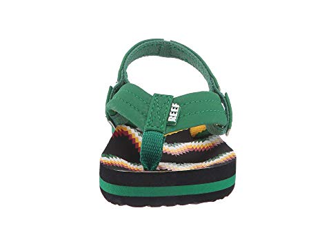9-10 Toddler M Reef Kids Boys Ahi Infant Little Big Kid Black//Green Blanket