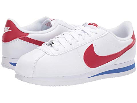 新作セール １着でもセールのナイキ Nike コルテッツ レザー 白 スニーカー ホワイト スニーカー 赤 レッド メンズ スニーカー White Red Nike Cortez Leather Varsity Royal メンズ スニーカー スニケスファッションブランド カジュアル ファッション スニーカー