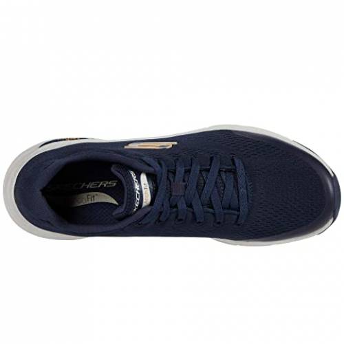 スケッチャーズ ネイビー スニーカー靴 Skechers スケッチャーズ Skechers 紺 Fit スニーカー Fit Navy Arch スニーカー スニケスファッションブランド メンズ カジュアル ファッション スニーカー