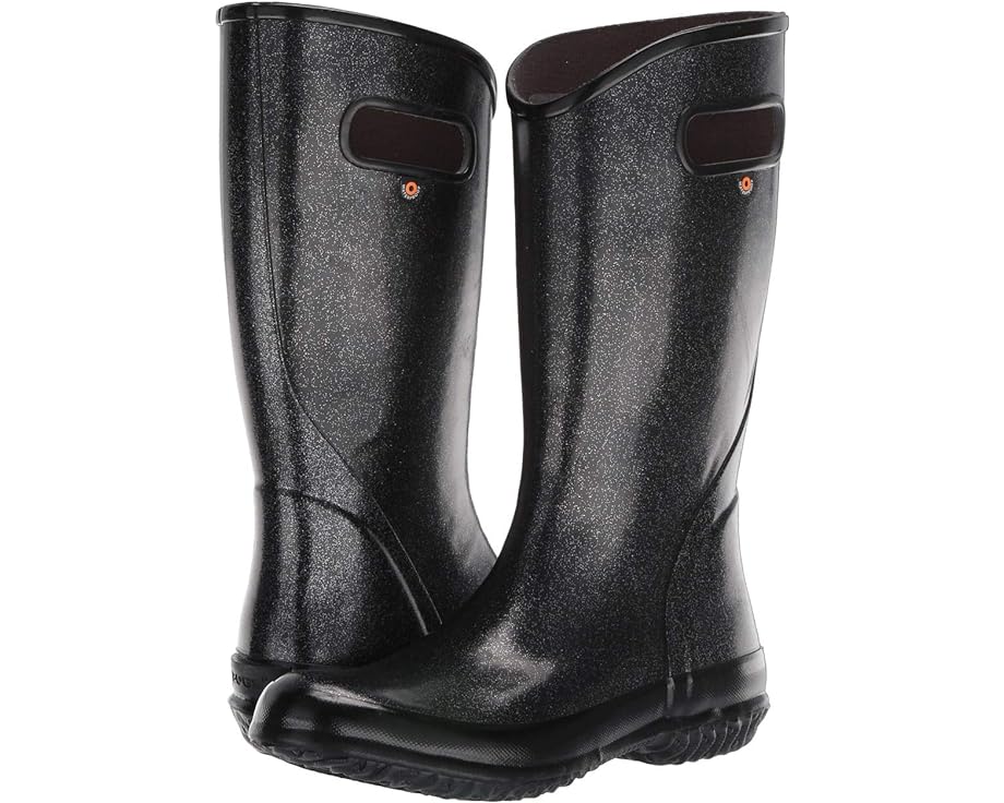 ボグス ブーツ 黒色 ブラック レディース 【 BOGS RAIN BOOT GLITTER / BLACK 】｜スニケス