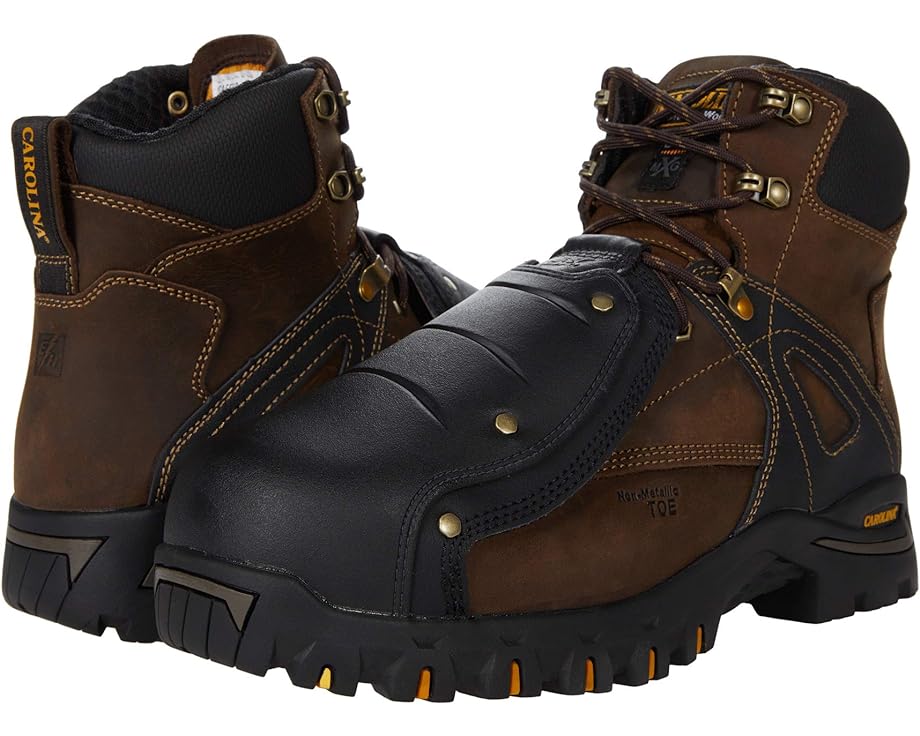 カロライナ 茶色 ブラウン 6'' メンズ 【 CAROLINA MITER EXT COMPOSITE TOE / BROWN 】 ブーツ