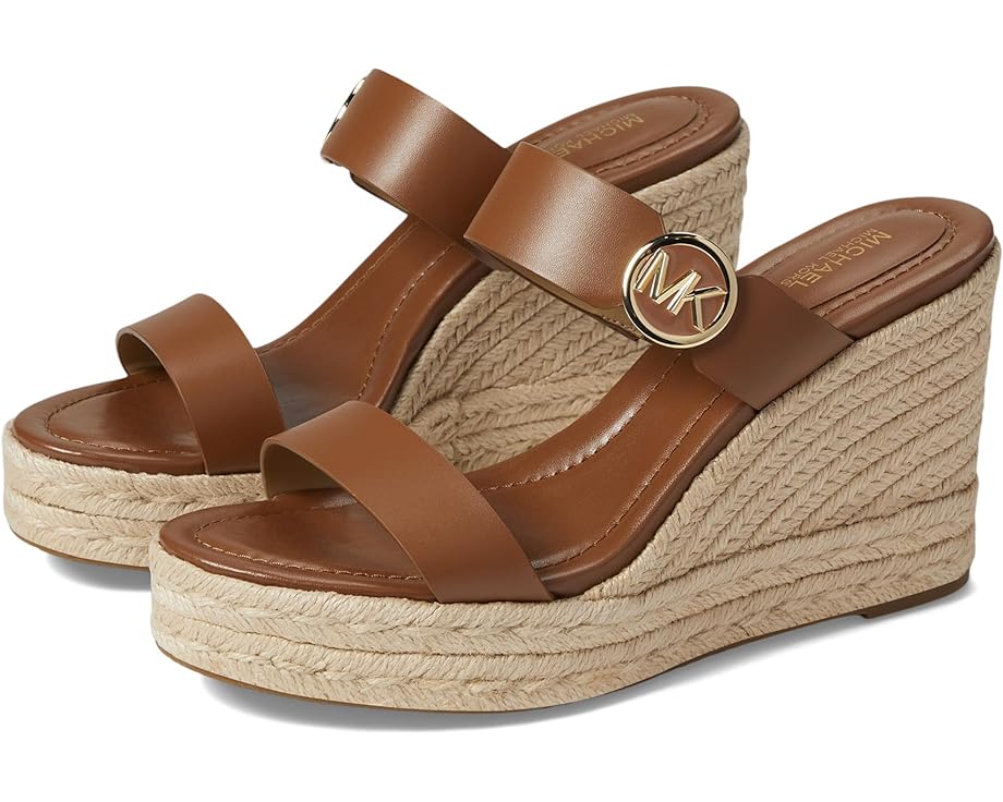 マイケルマイケルコース ウェッジ レディース 【 MICHAEL MICHAEL KORS LUCINDA WEDGE / LUGGAGE 】 パンプス
