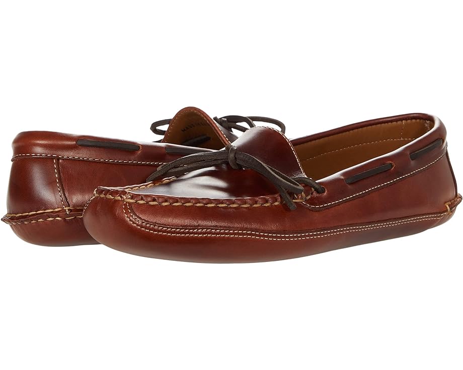 レザー 茶色 ブラウン L.L.BEAN メンズ 【 LEATHER DOUBLE-SOLE SLIPPER LINED / BROWN 】 ローファー｜スニケス