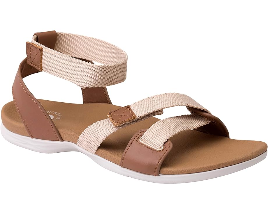 レディース 【 REVITALIGN WEBBED SANDAL / LIGHT TAUPE 】 サンダル