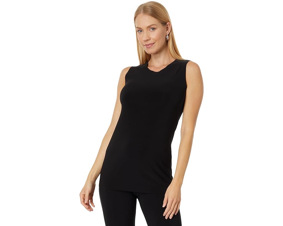 ノンスリーブ スウィング 黒色 ブラック レディース 【 NORMA KAMALI SLEEVELESS SWING TOP / BLACK 】 レディースファッション トップス Tシャツ カットソー｜スニケス