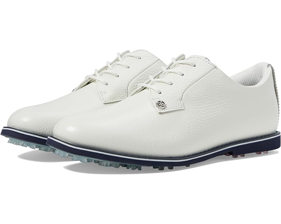 なめし革 ゴルフ スニーカー 運動すること靴 ゴルフスニーカーS スニーカー レディース 【 GFORE GALLIVANTER PEBBLE LEATHER GOLF SHOES / SNOW 】