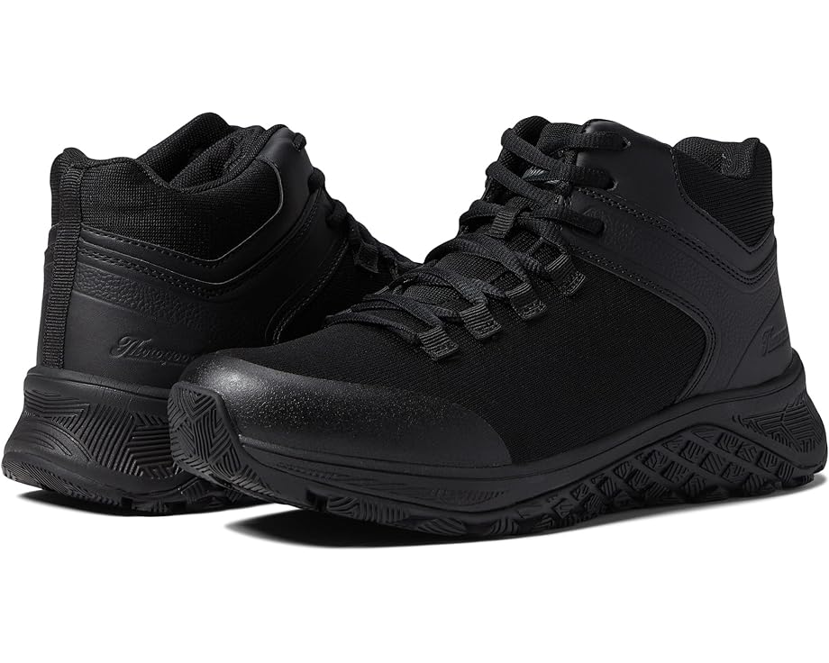ソログッド ミッド 黒色 ブラック スニーカー レディース 【 THOROGOOD T-800 MID NON-SAFETY / BLACK 】｜スニケス