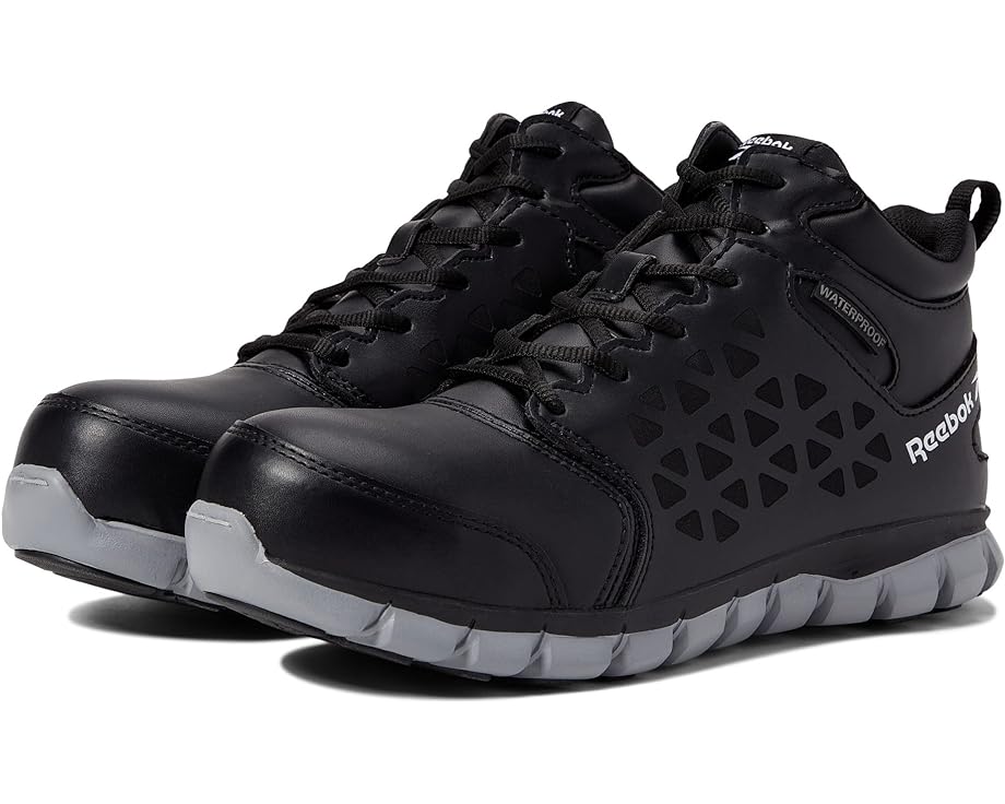リーボック ワーク リーボック サブライト 黒色 ブラック 灰色 グレー スニーカー レディース 【 REEBOK WORK SUBLITE CUSHION WORK / BLACK GREY 】|スニケス