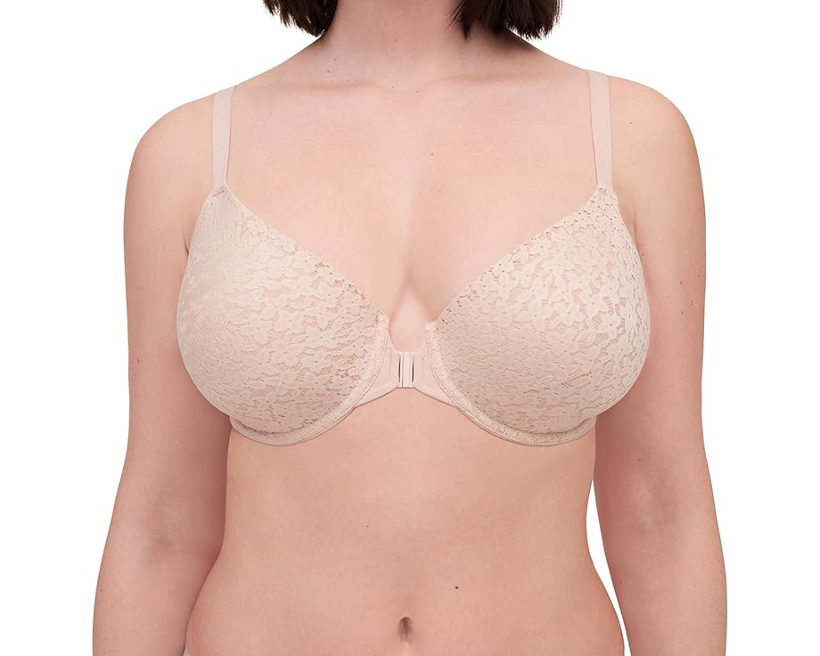 シャンテル さくら色 レディース 【 CHANTELLE NORAH FRONT CLOSURE UNLINED BRA / ROSE 】 下着類 下着類 ナイト爵御召しもの