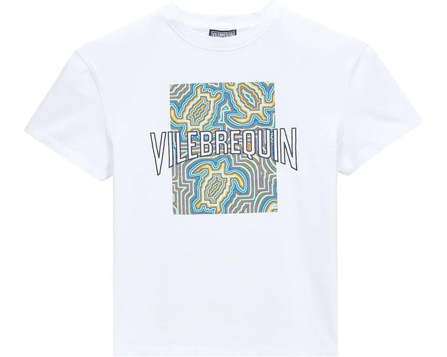 ブランク ジュニア キッズ 【 VILEBREQUIN KIDS HYPNOTIC TURTLE GABIN / BLANC 】 ベビー マタニティ トップス Tシャツ カットソー