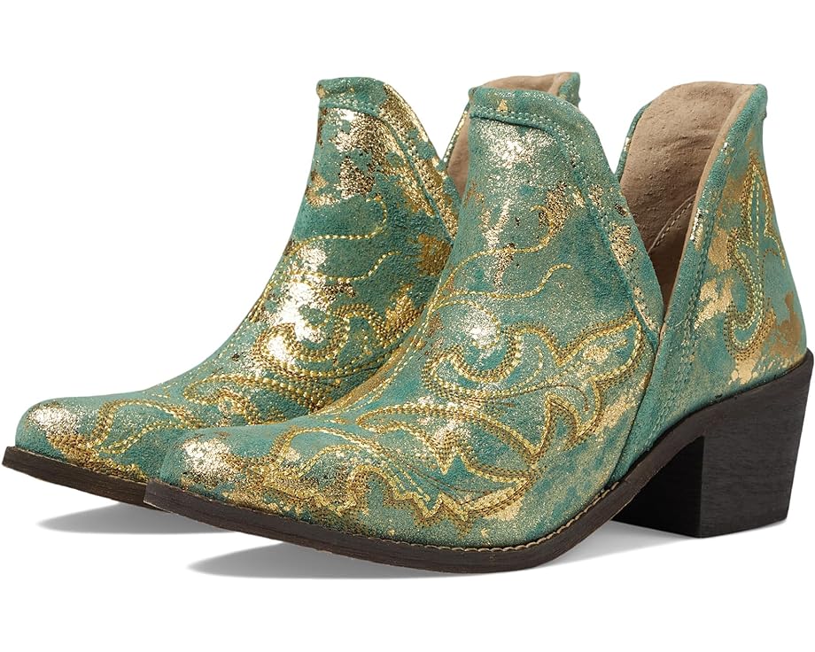 コーラルブーツ ブーツ 緑 グリーン レディース 【 CORRAL BOOTS Q0307 / GREEN 】