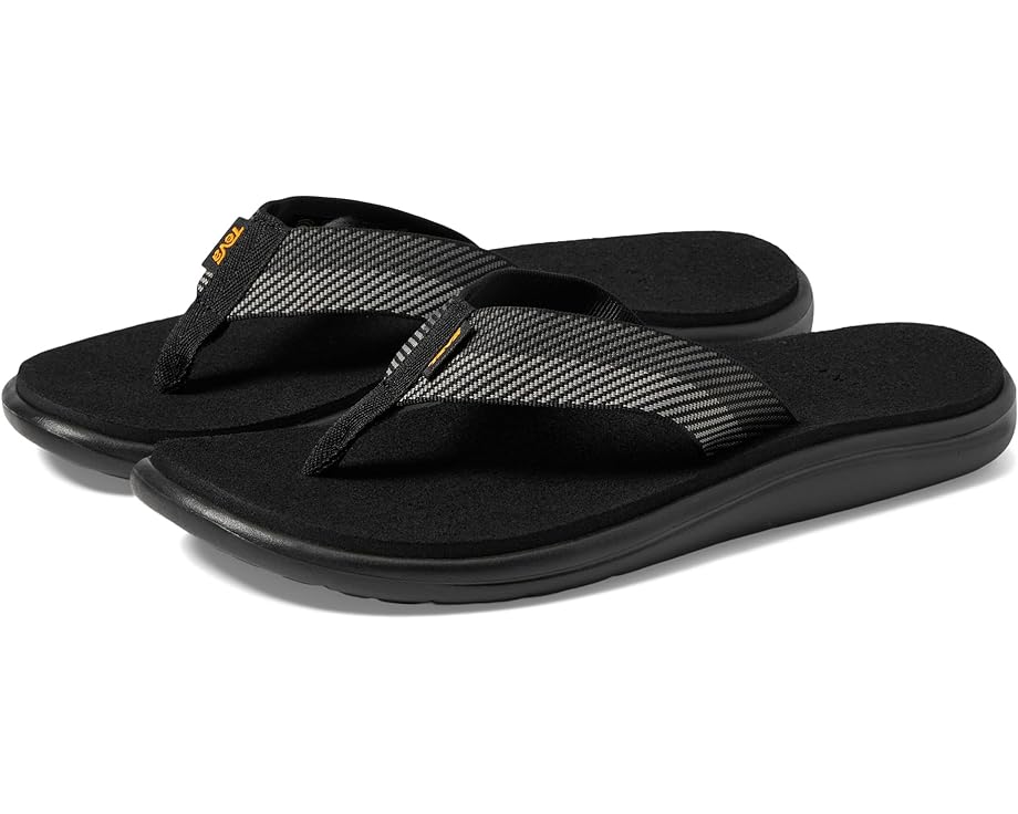テバ 黒色 ブラック 灰色 グレー グレイ メンズ 【 TEVA VOYA FLIP / VORI BLACK GRAY 】 サンダル