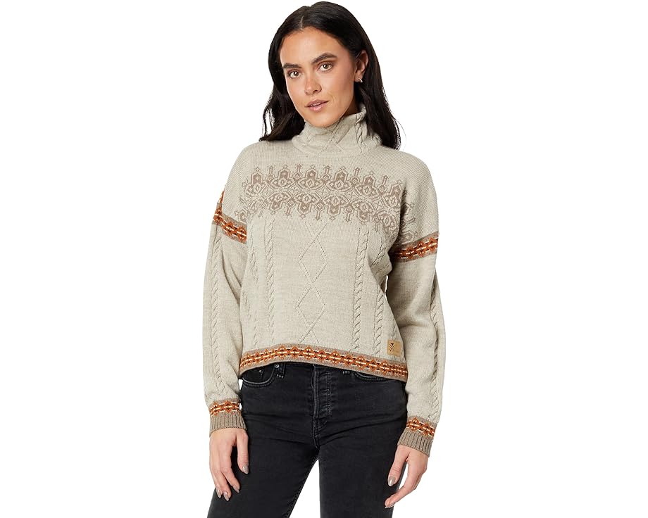 デールオブノルウェー トレーナー 砂色 サンド 銅色 コッパー ASP?Y レディース 【 DALE OF NORWAY SWEATER / SAND COPPER MOUNTAIN STONE 】 レディースファッション トップス ニット セーター