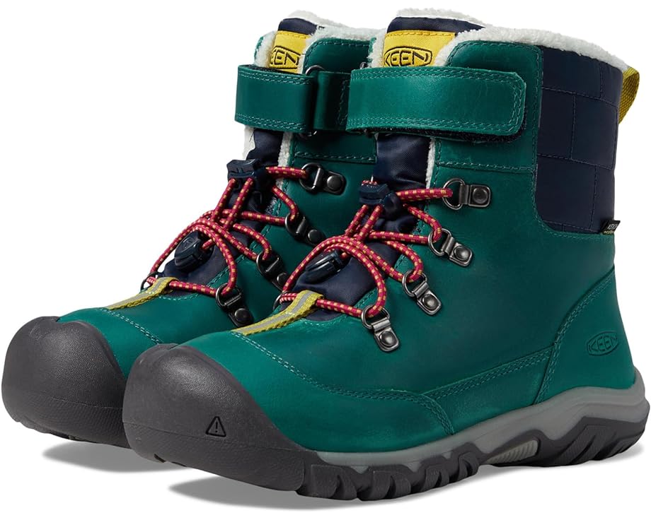 キーン ディープ ジュニア キッズ 【 KEEN KIDS KANIBOU WATERPROOF / DEEP LAGOON JAZZY 】 ベビー マタニティ ブーツ