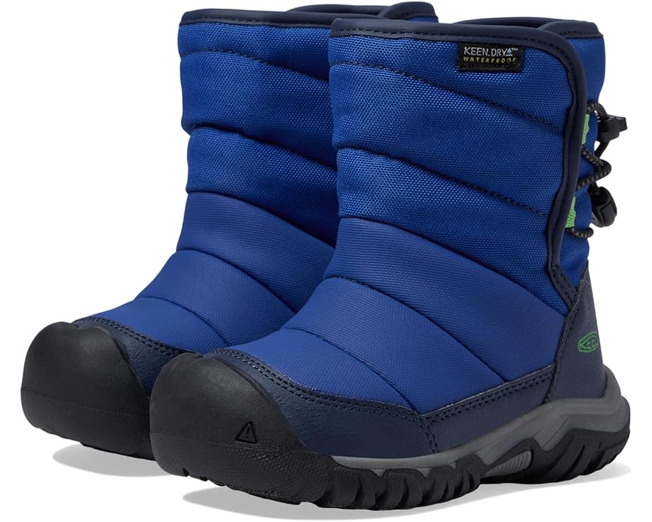 キーン アカデミー ジュニア キッズ 【 KEEN KIDS PUFFRIDER WATERPROOF / NAVAL ACADEMY SURF 】 ベビー マタニティ ブーツ