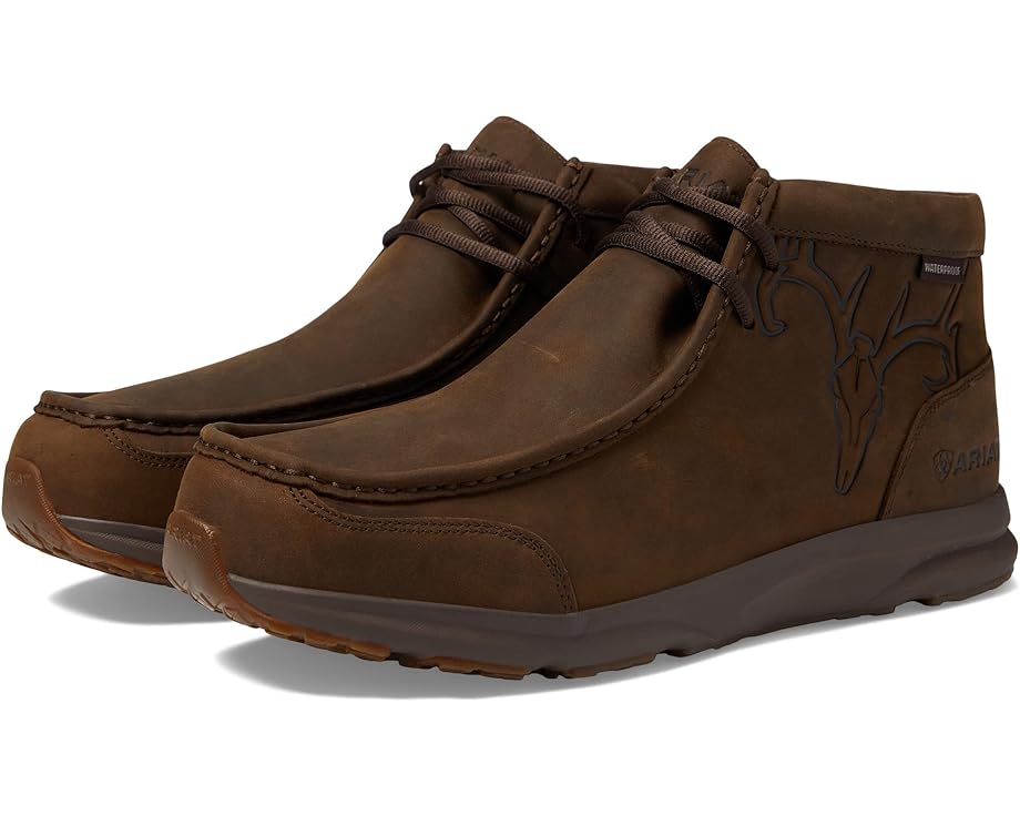 アリアット 赤銅色 赤銅色 メンズ 【 ARIAT SPITFIRE OUTDOOR WATERPROOF / OILY DISTRESSED BROWN 】 ブーツ