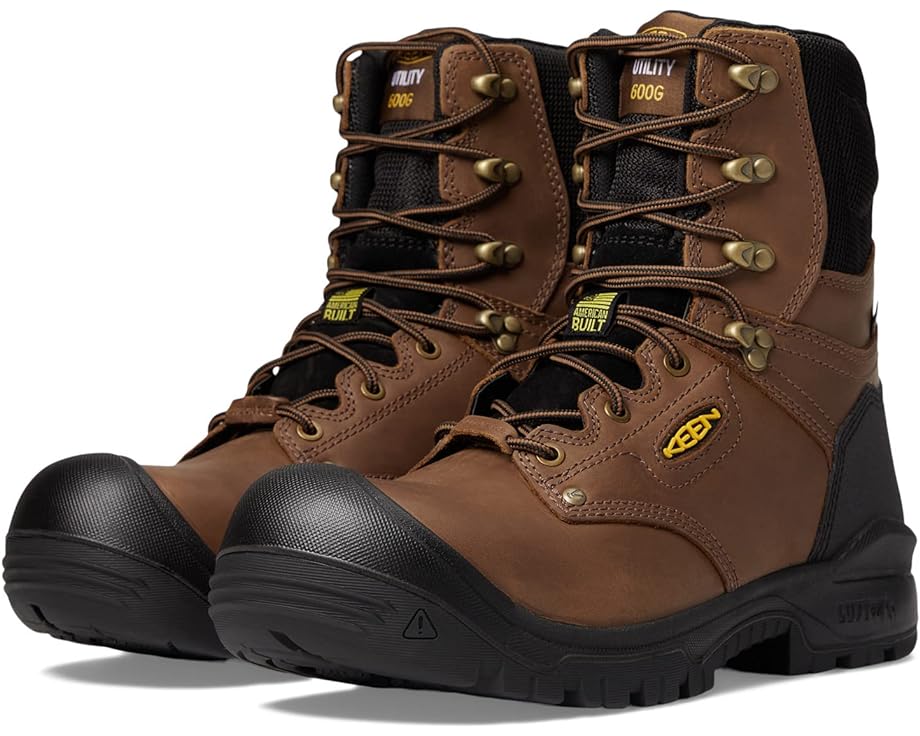 キーン ユーティリティ 黒色 ブラック 8" メンズ 【 KEEN UTILITY INDEPENDENCE WP 600G / DARK EARTH BLACK 】 ブーツ|スニケス