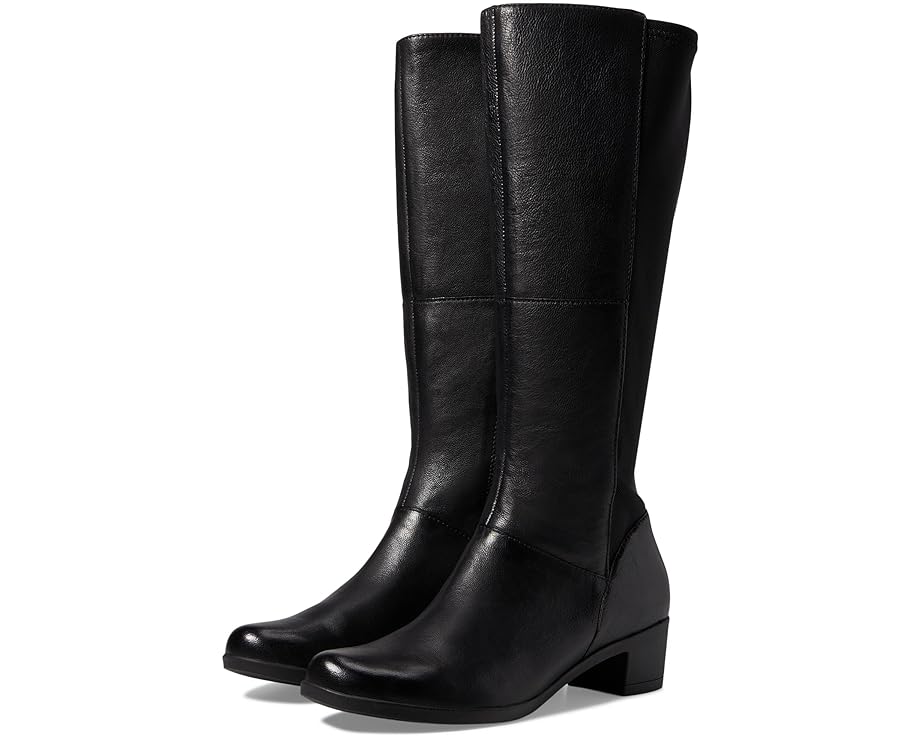 ダンスコ 黒色 ブラック レディース 【 DANSKO CELESTINE / BLACK BURNISHED 】 ブーツ