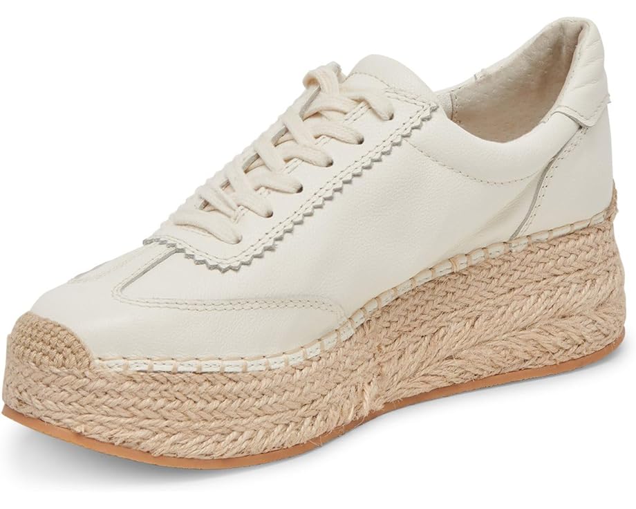 ドルチェヴィータ 白色 ホワイト レザー スニーカー レディース 【 DOLCE VITA JAJA-100 / WHITE LEATHER 】