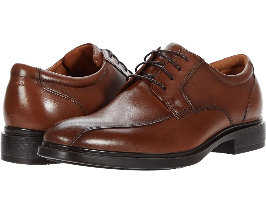 フローシャイム オックスフォード スムース メンズ 【 FLORSHEIM FORECAST WATERPROOF BIKE TOE OXFORD / COGNAC SMOOTH 】