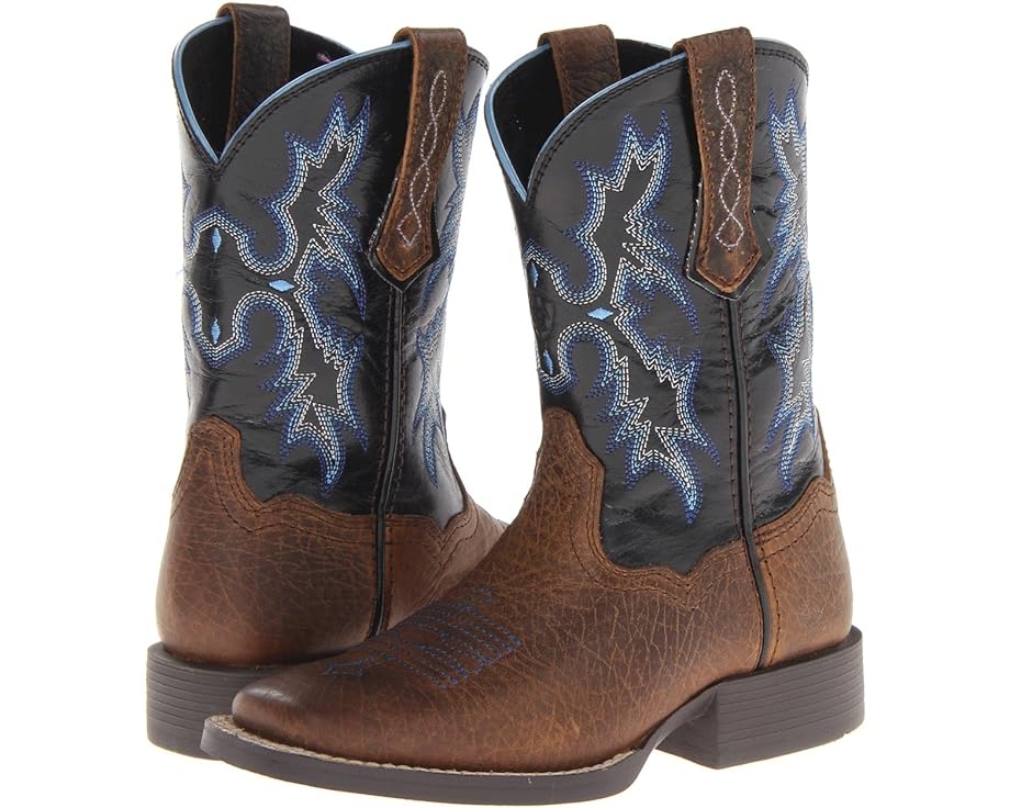 アリアット 黒いこと 黒いこと お坊っちゃん キッズ 【 ARIAT KIDS TOMBSTONE / EARTH BLACK 】 もの言う花 マタニティ ブーツ